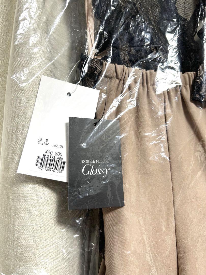 【新品未使用＆完売品】ROBE de FLEURS Glossy Beige/M
