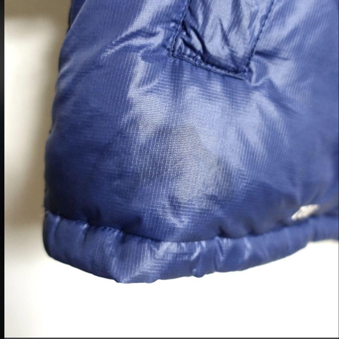 THE NORTH FACE ダウンベスト ネイビー/ブラック 700サイズL