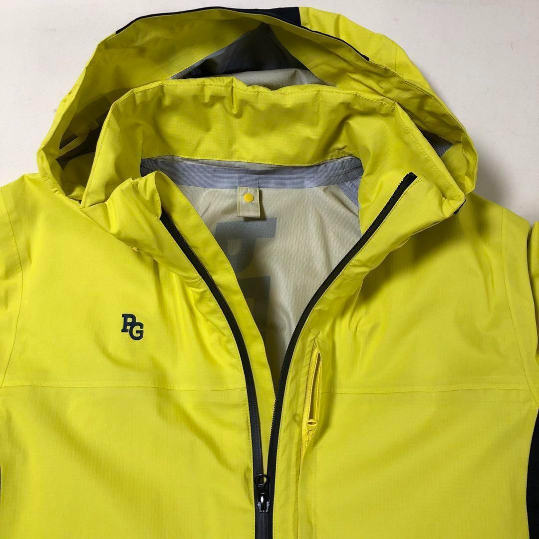 美品 パーリーゲイツ 防風撥水 2way ジャケット イエロー サイズ 4 PEARLY GATES 2024 WINTER