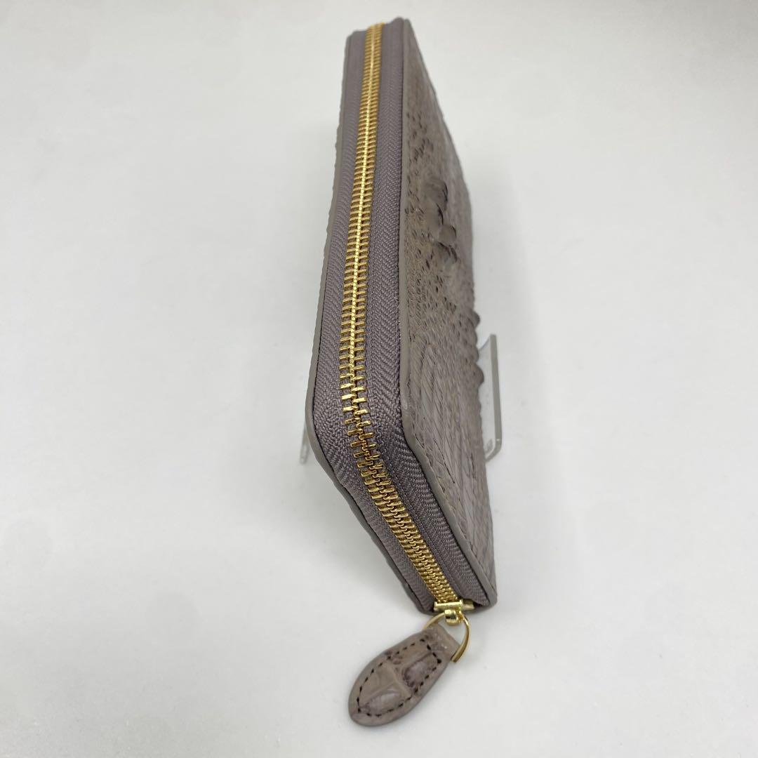 ⚠️専用出品⚠️RODANIA ロダニア 長財布 クロコ トープ ホーンバック