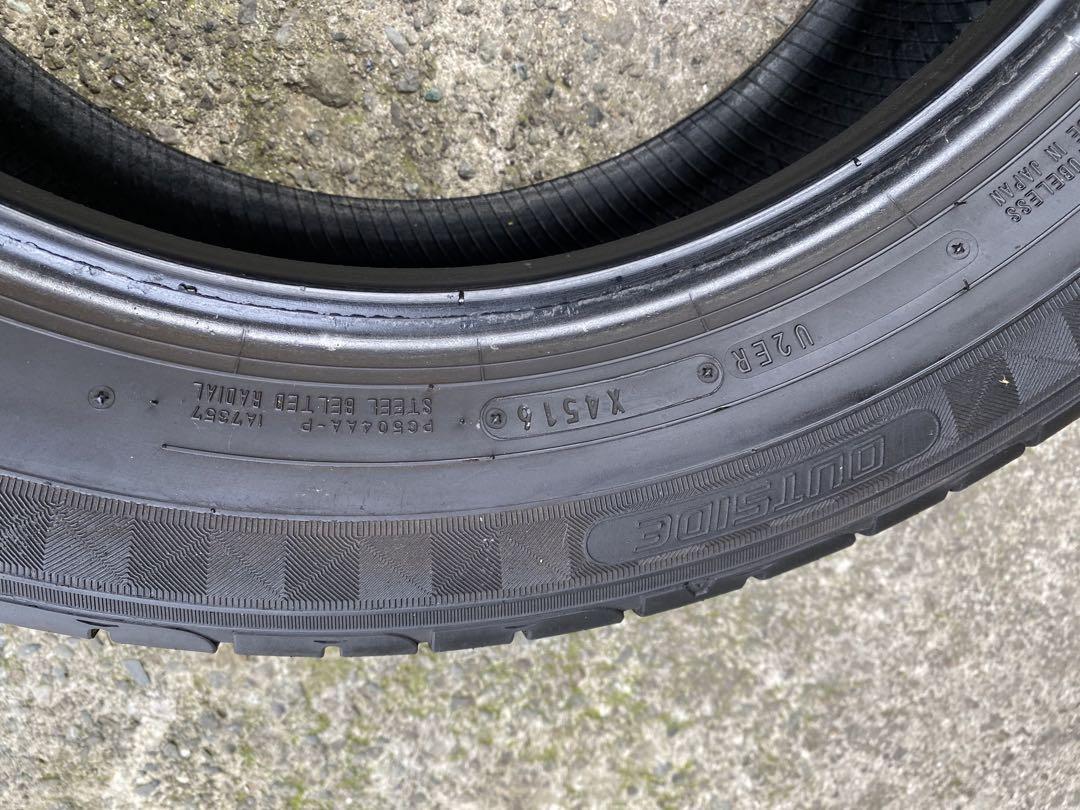 DUNLOP ENASAVE 215/60/17 4本セット、送料込。