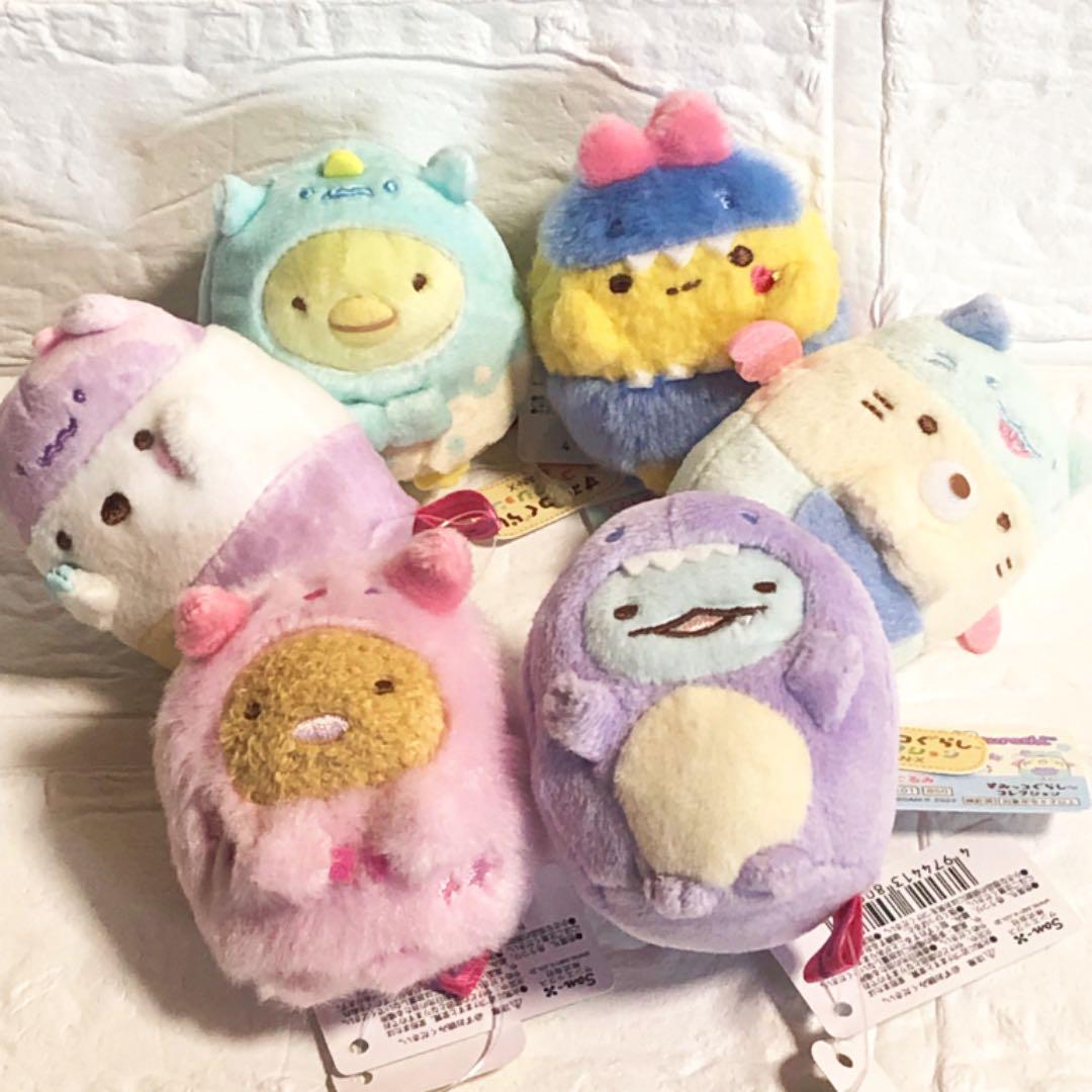 すみっコぐらし てのりぬいぐるみ おばけのナイトパーク 6種セット ①