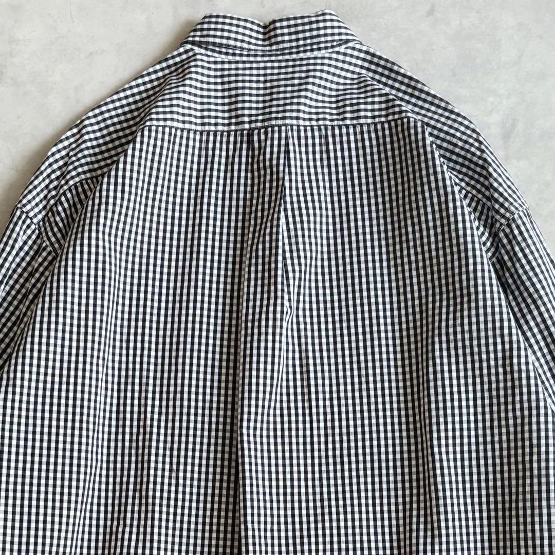 美品 ◆Plage 定価1,9万　シャツ　ギンガムチェック　コットン　23SS