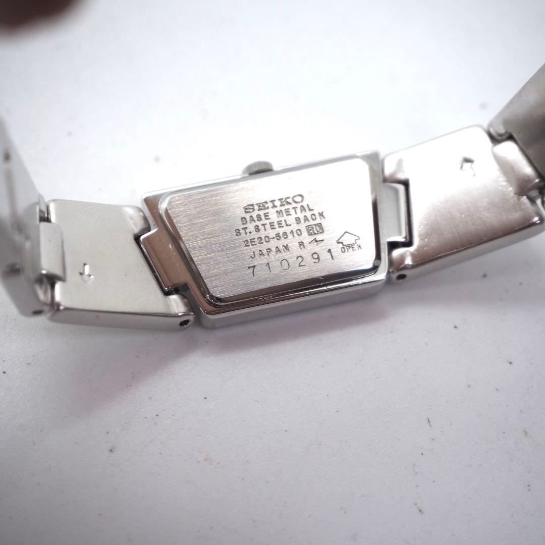 66 SEIKO 時計 き レディース 2E20-5610 シルバー WWW_OLIVIERBERNSTEIN_COM