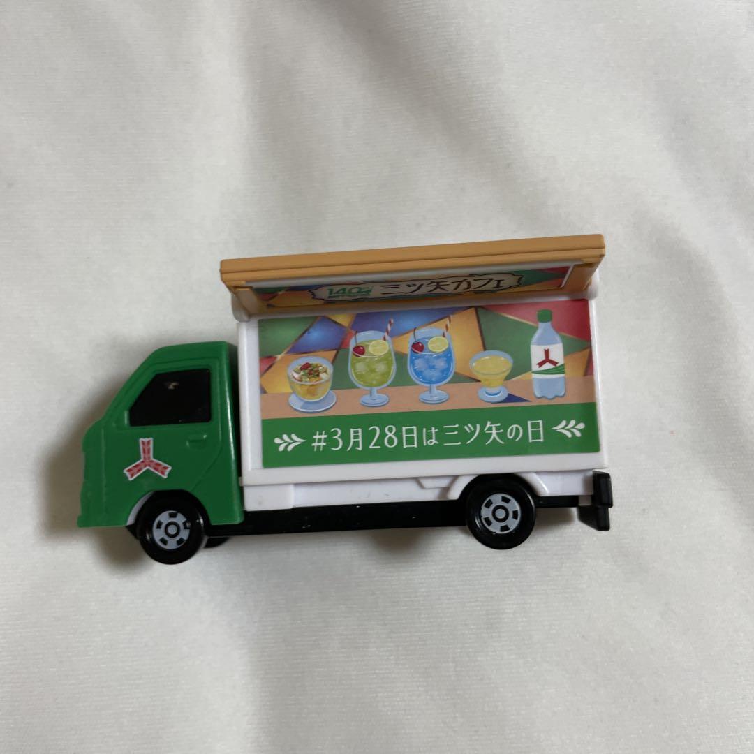 三ツ谷サイダー×トミカ コラボ ミニカー 屋台デザイン - メルカリ