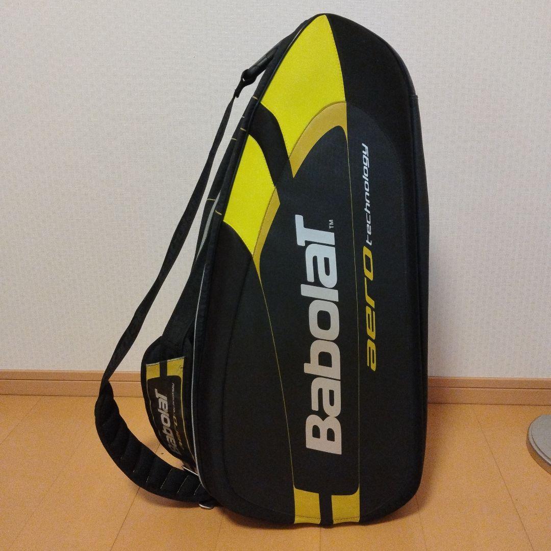 Babolat テニスラケットバッグ 黒/黄色
