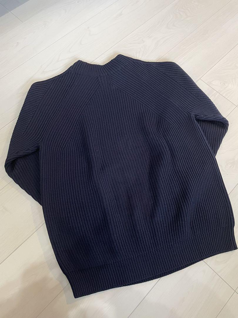 トップス BATONER SIGNATURE MOCK NECK KNIT SWEATER