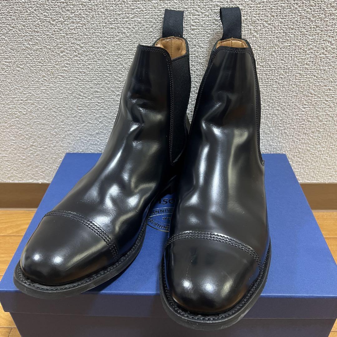 Sanders サイドゴア チェルシーブーツ キャップトゥ UK7 1/2