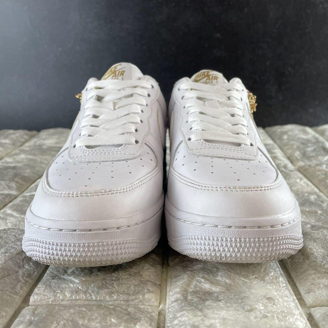 ★極美品 NIKE AF1 ナイキ エアフォース1 ゴールドチャーム 23.5