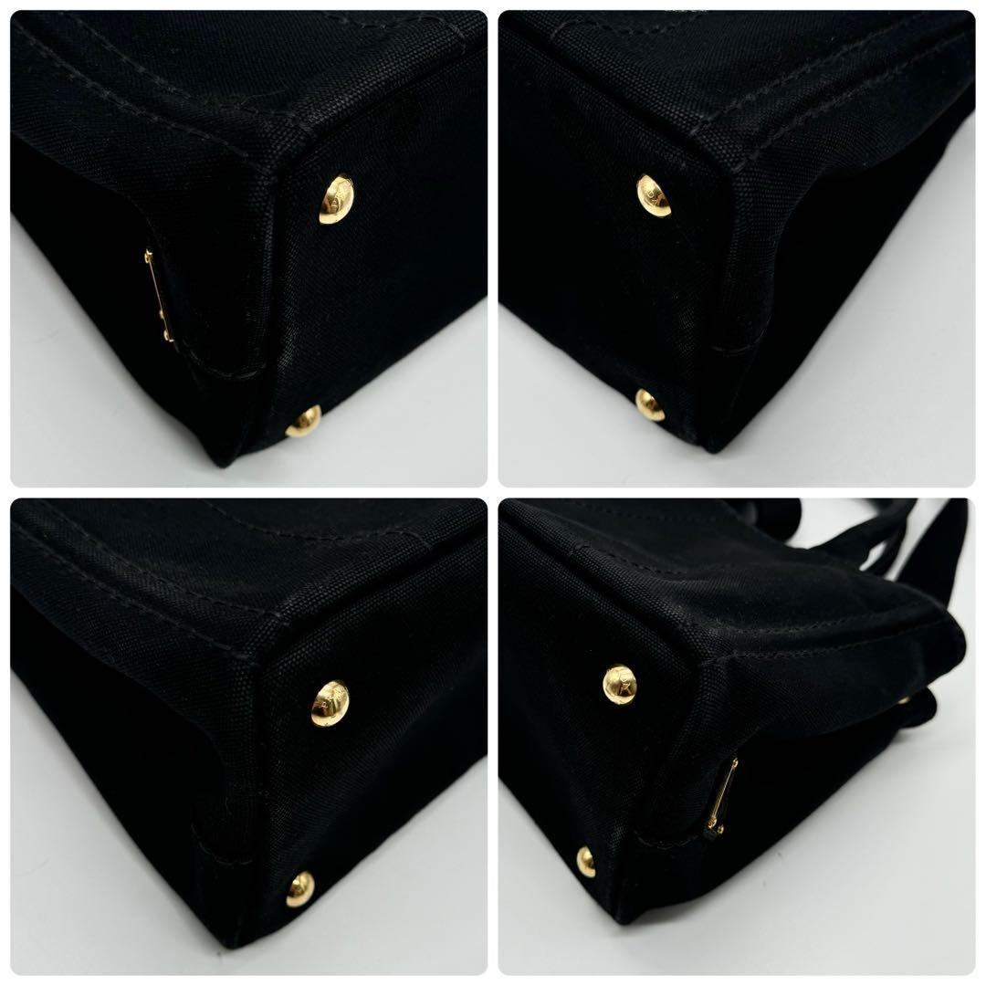 Gカード付き・極美品】プラダ ハンドバッグ カナパ 2way