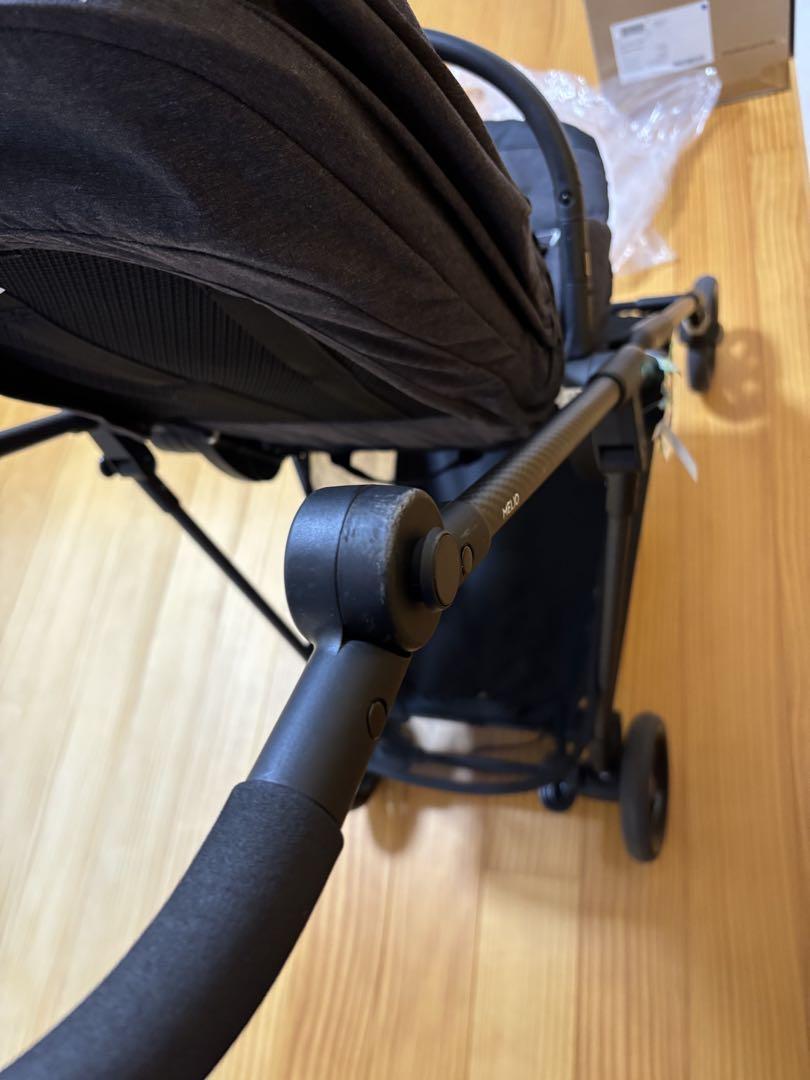 cybex Melio Carbon ベビーカー ディープブラック
