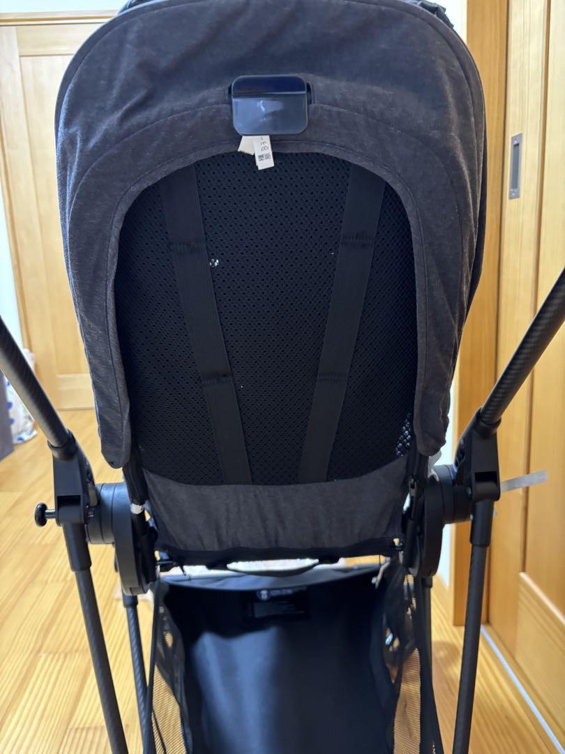 cybex Melio Carbon ベビーカー ディープブラック