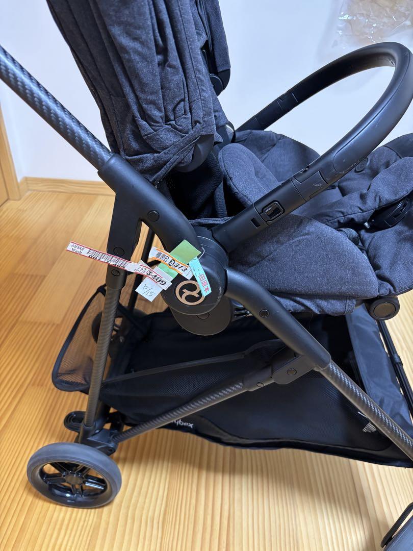 cybex Melio Carbon ベビーカー ディープブラック