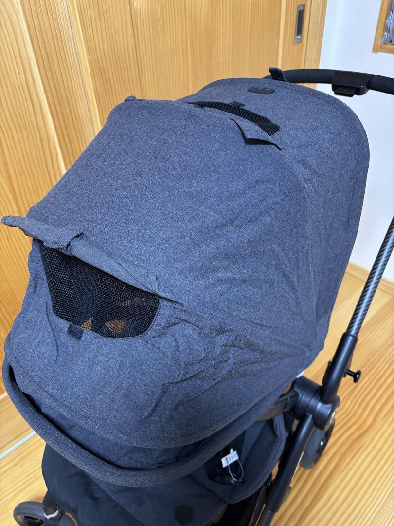 cybex Melio Carbon ベビーカー ディープブラック