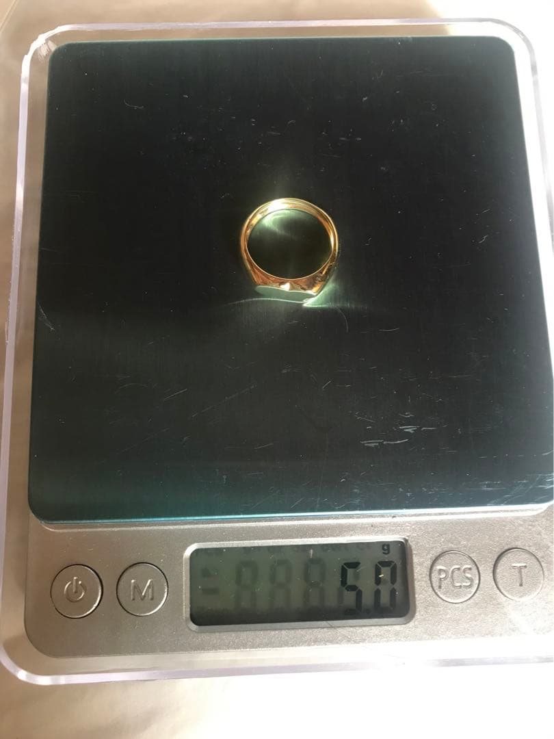 ティファニー　フルハートリング　カーブドハート　k18 18金 18k