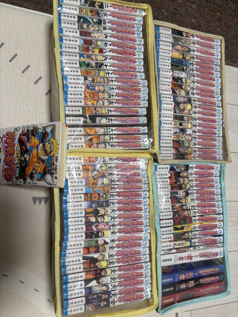 ナルト 全72巻セット、秘伝の書付き