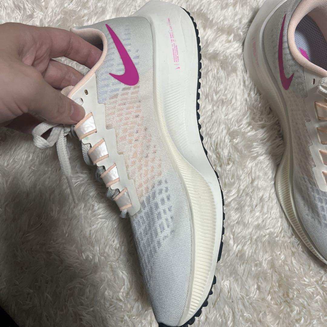 NIKEズームペガサス37 BQ9647-102 IVORY/GHOST24.5