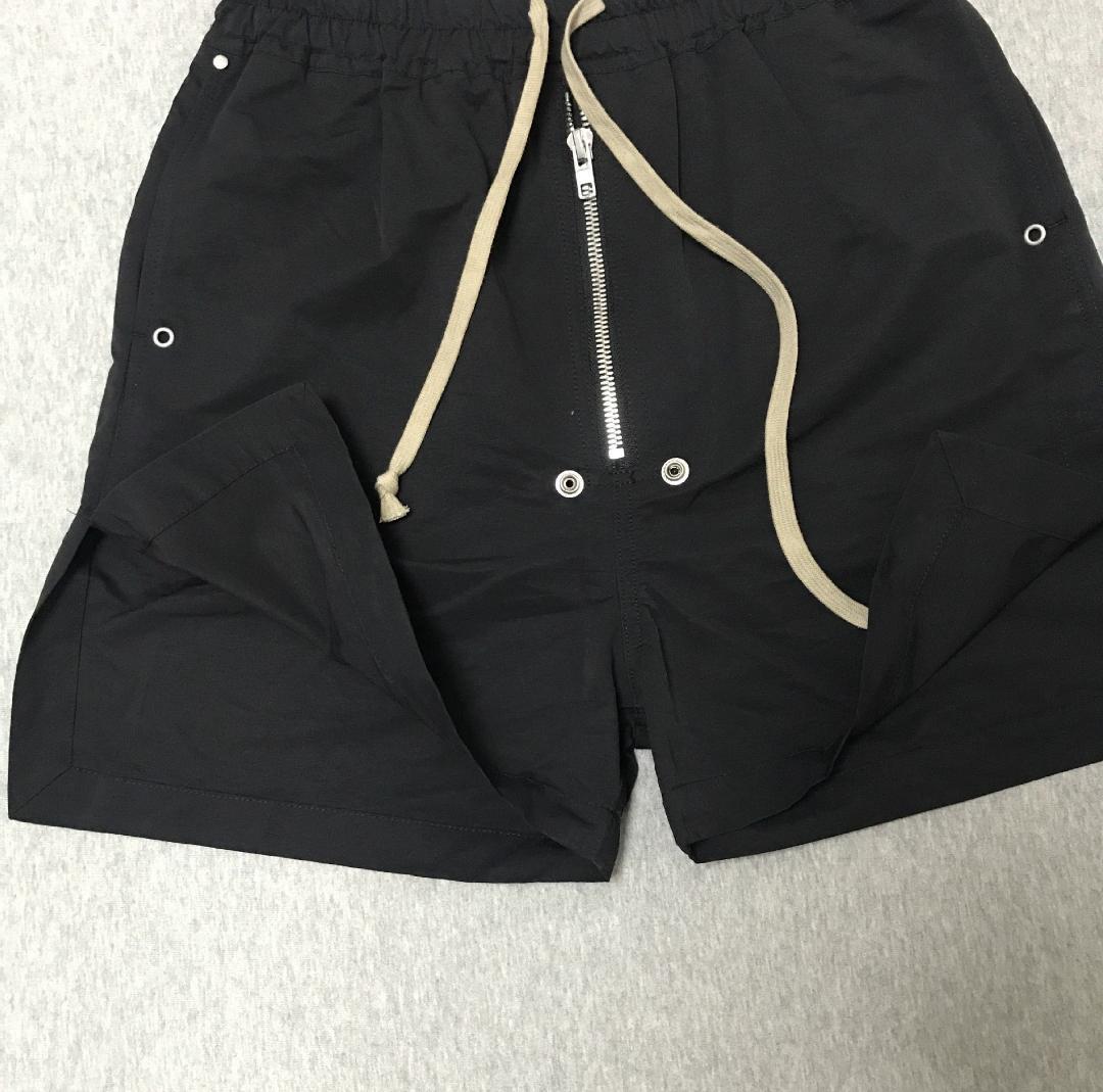 Rick Owens ブラック ワークショーツ ショートパンツ - メルカリ