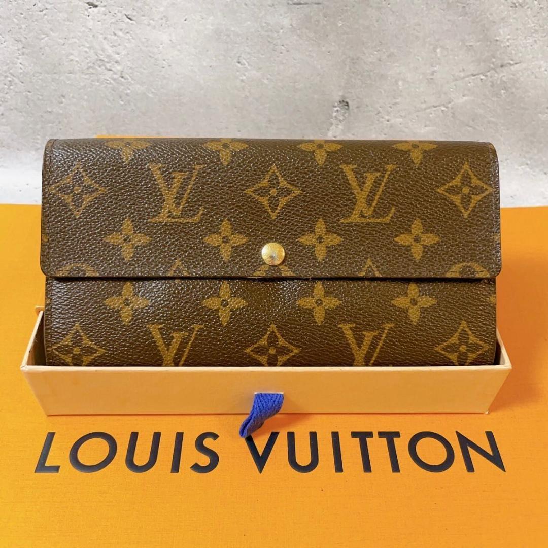 LOUISVUITTON ルイヴィトン ポルトフォイユ サラ モノグラム LV