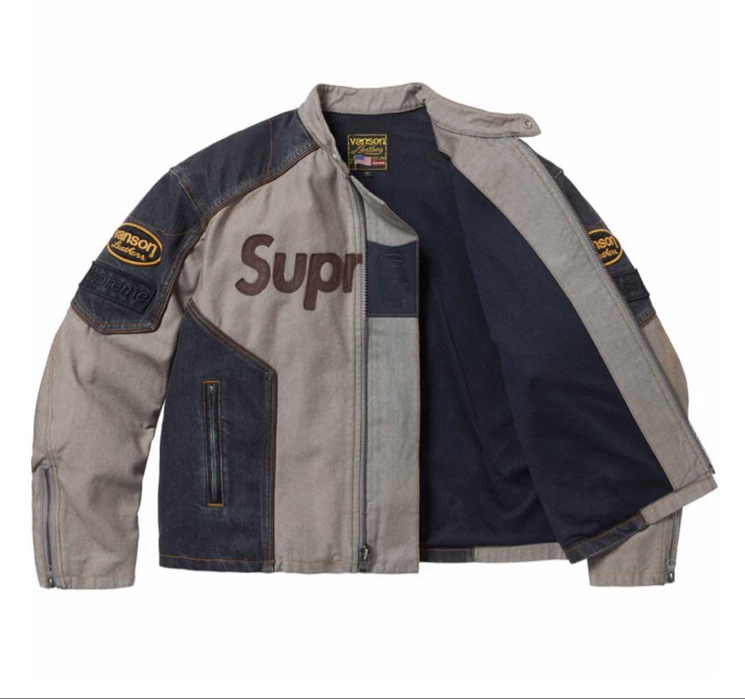 ジャケット・アウター Supreme x Vanson Leathers Cordura\"Denim\"