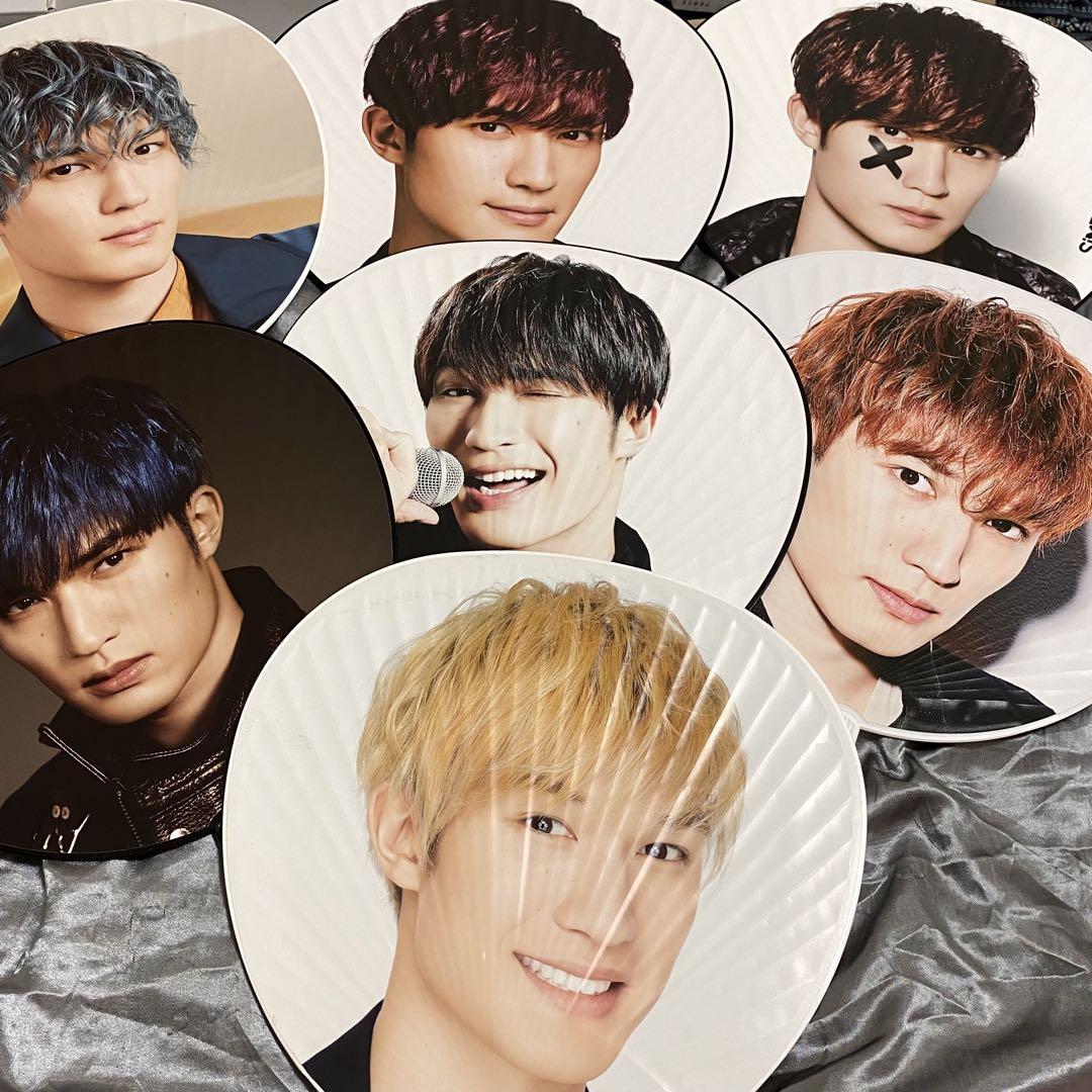 SixTONES うちわ　セット7枚 SixTONES 松村北斗 歴代うちわ 7枚 セット｜Yahoo!フリマ（旧