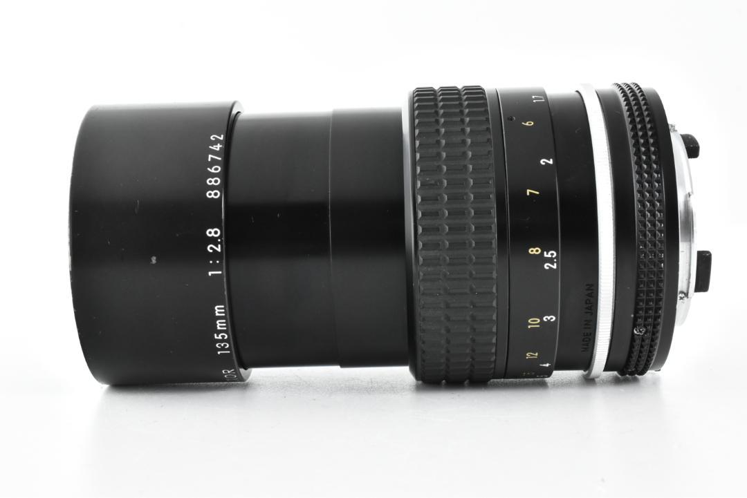 【美品】ニコン ニッコール Ai 135mm f2.8 テレフォト レンズ 美品】ニコン ニッコール Ai 135mm f2.8 テレフォト レンズ カメラ