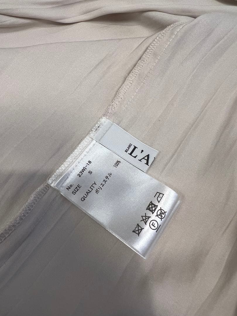 laubeblanc Flare pleats Dress silvergrayS・anuans WWW_MORNINGWALKER_COM