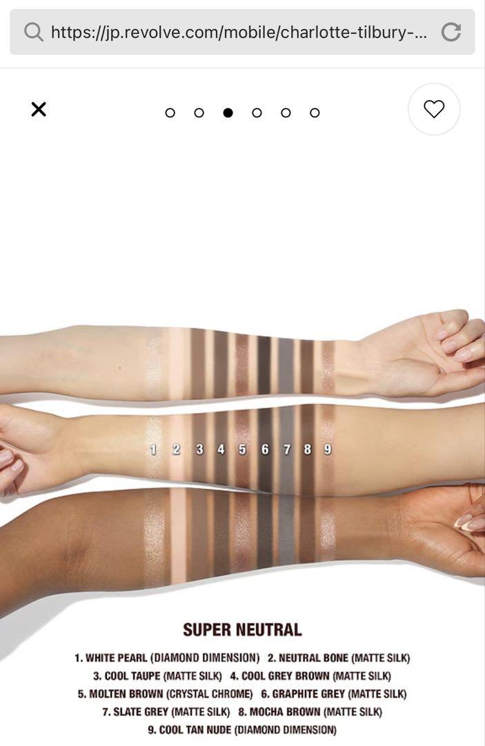 Charlotte Tilbury SUPER NEUTRAL アイパレット