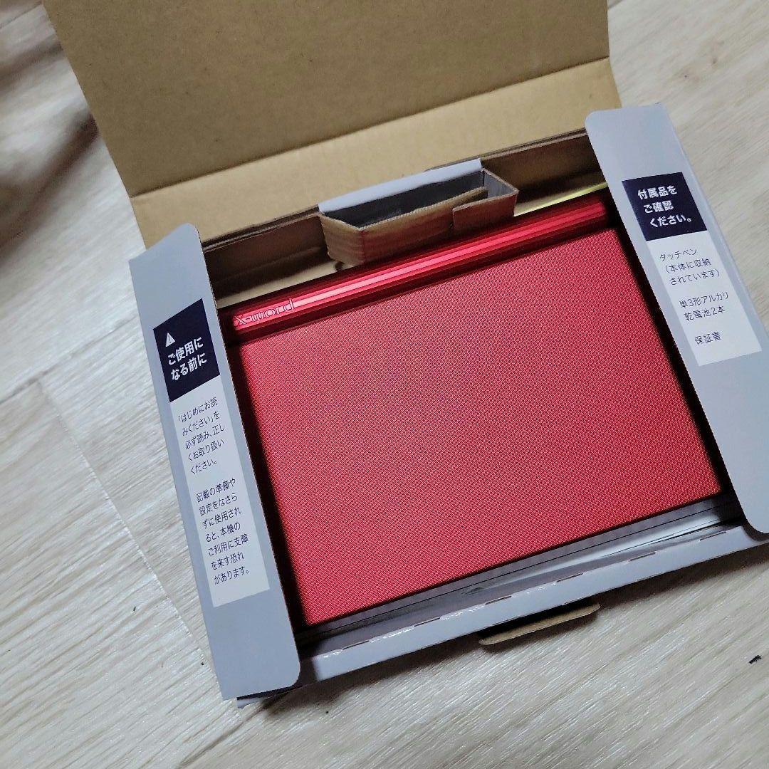 CASIO EX-word XD-SX7300 Wi-Fi レッド 動作確認済み