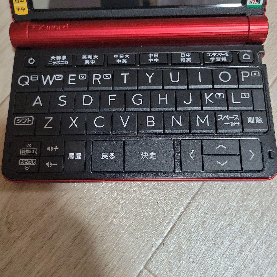 CASIO EX-word XD-SX7300 Wi-Fi レッド 動作確認済み