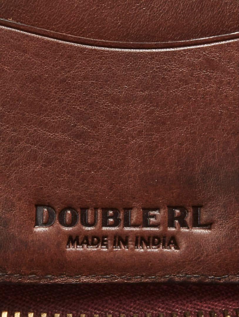 新品*RRL*オイルクロス ジップ ウォレット *　ダブルアールエル