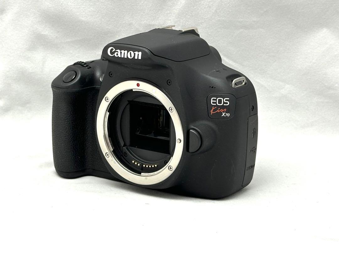希少モデル！軽量 Canon kiss x70 スマホ転送 一眼レフ カメラ