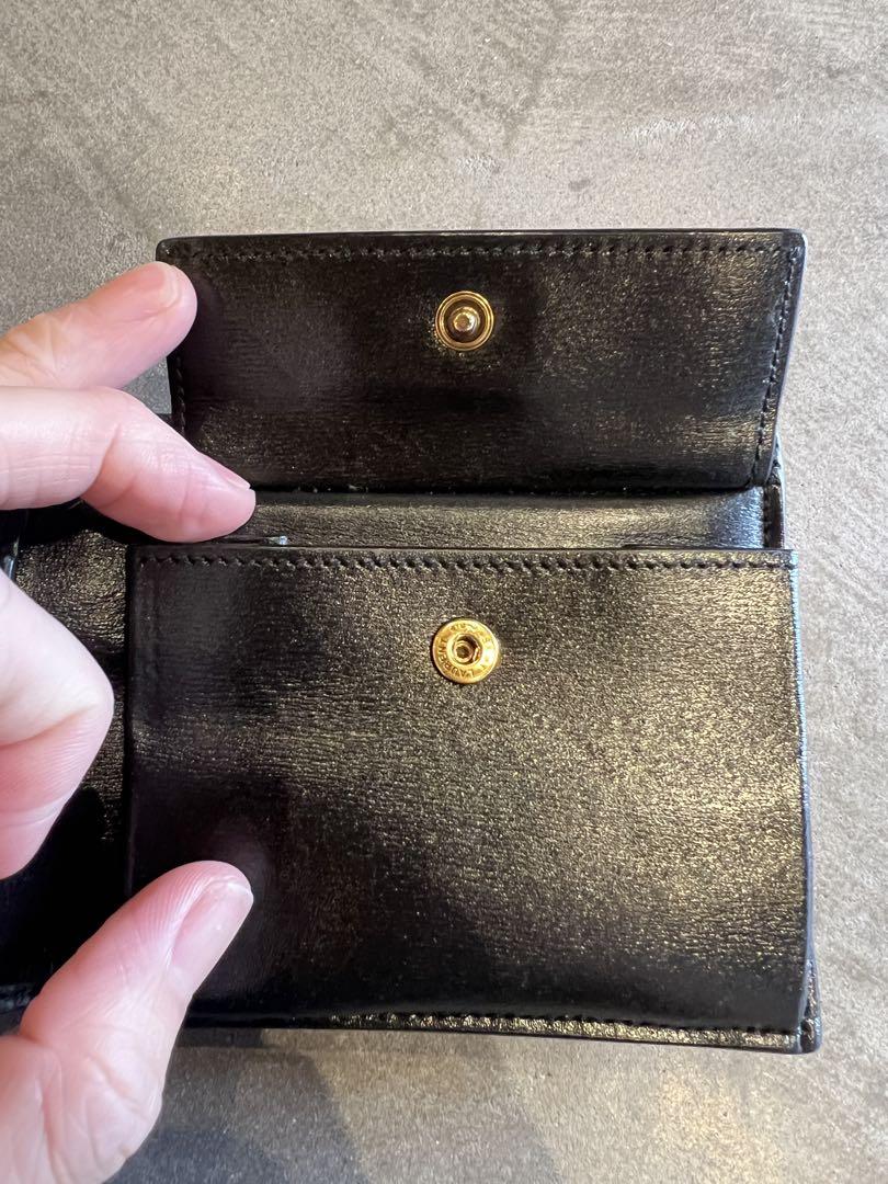 YSL (サンローラン) コインパース付きタイニーカサンドラウォレット