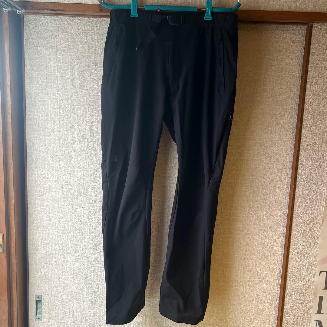 カミノパンツ ブラック メンズ M ファイントラック