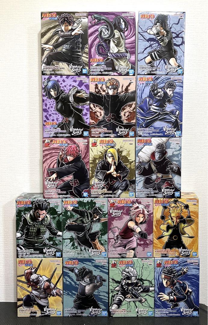 ナルト vibration stars 17体セット NARUTO VIBRATION STARS フィギュア 17体セット - コミック