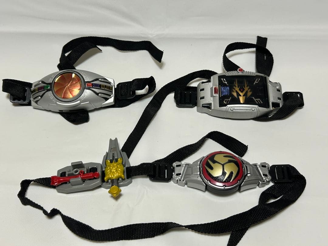 食玩まとめ売り 仮面ライダーベルト&周辺アイテム