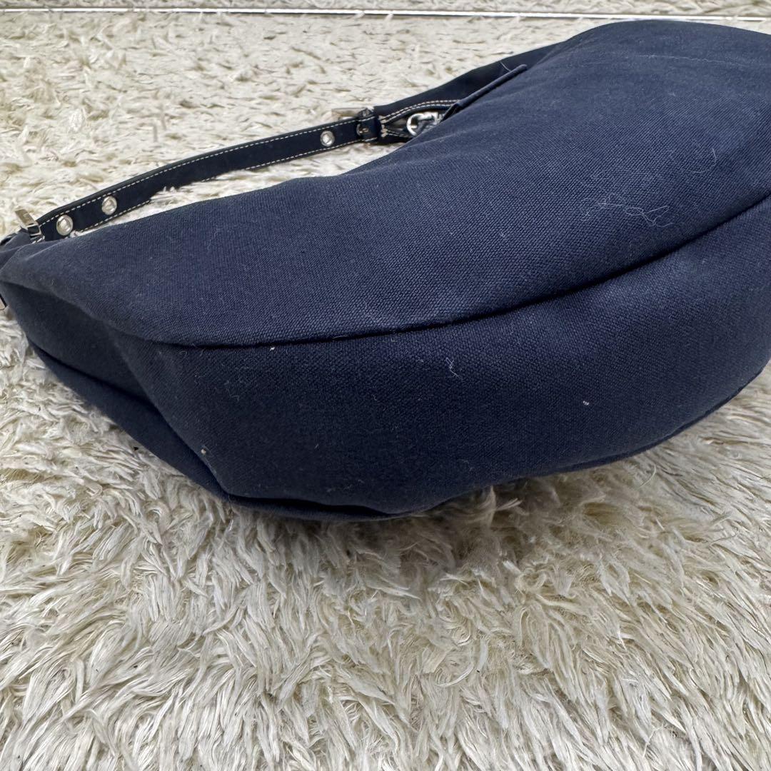 ◆美品◆ FENDI マンマバケット デニム ハーフムーン 三日月 クロワッサン