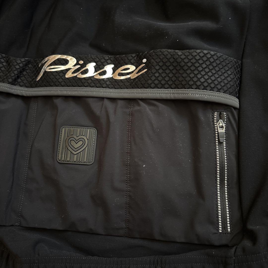 Pissei ブラック サイクルジャケット　真冬用　ラファ　シマノ　assos
