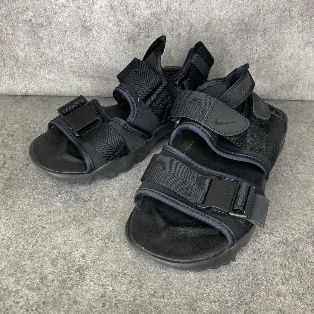 NIKE ナイキ　スポーツサンダル キャニオン ベルクロ　ブラック　23ｃｍ