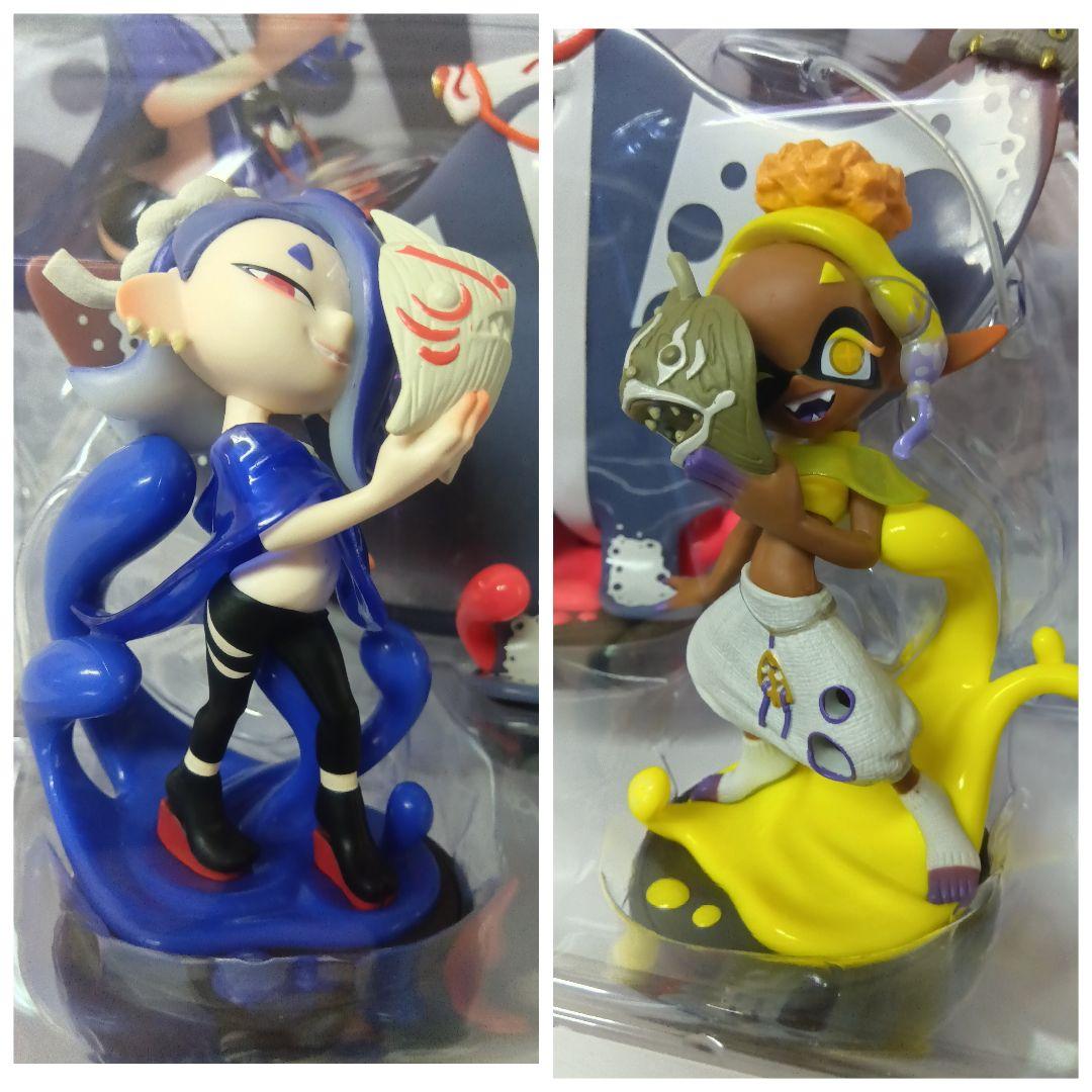 Amazon.co.jp: amiibo すりみ連合セット[フウカ／ウツホ