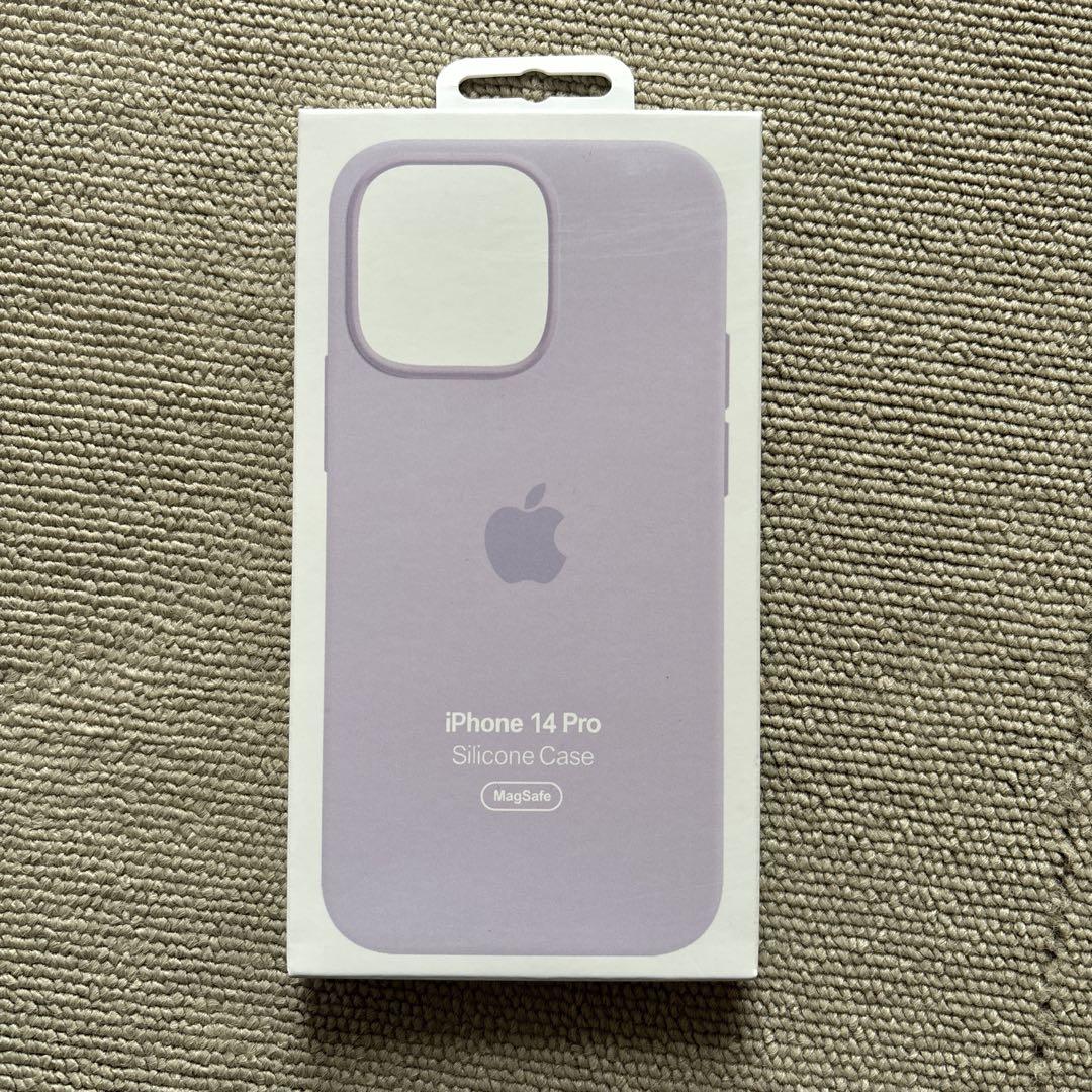 Apple純正14 Proシリコンケース ライラック 未使用 - メルカリ