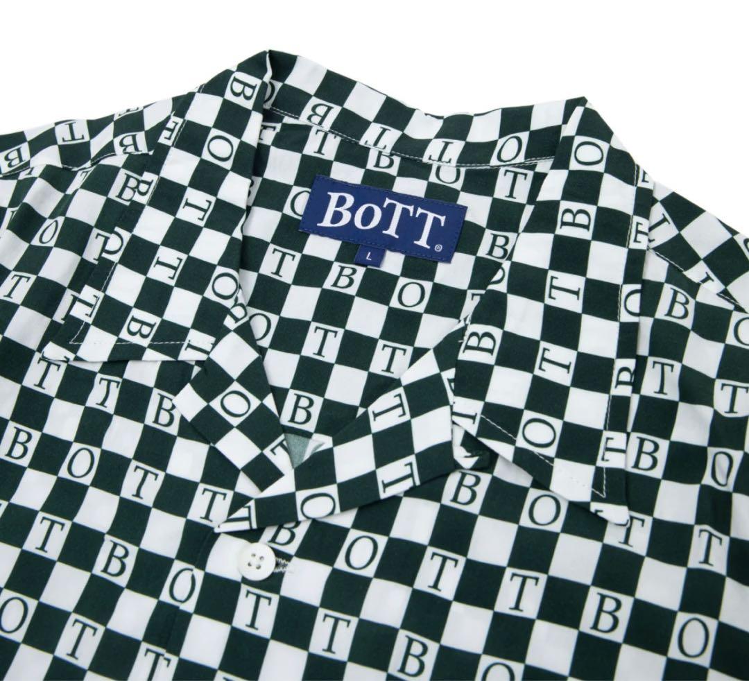 【関税込】BOTT (ボット) CHECKERBOARD SHORT SLEEVE SHIRT 関税込】BOTT (ボット) CHECKERBOARD SHORT SLEEVE SHIRT シャツ