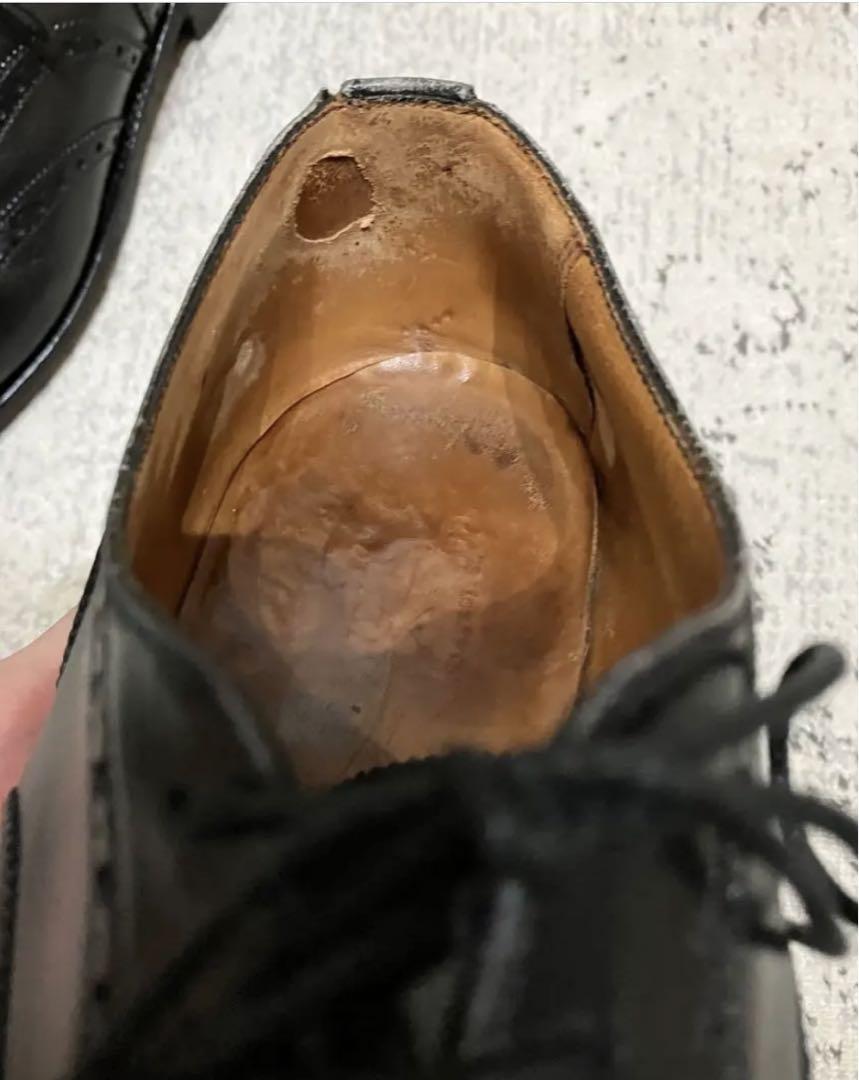 靴 vintage old j.m weston 376 full brogue