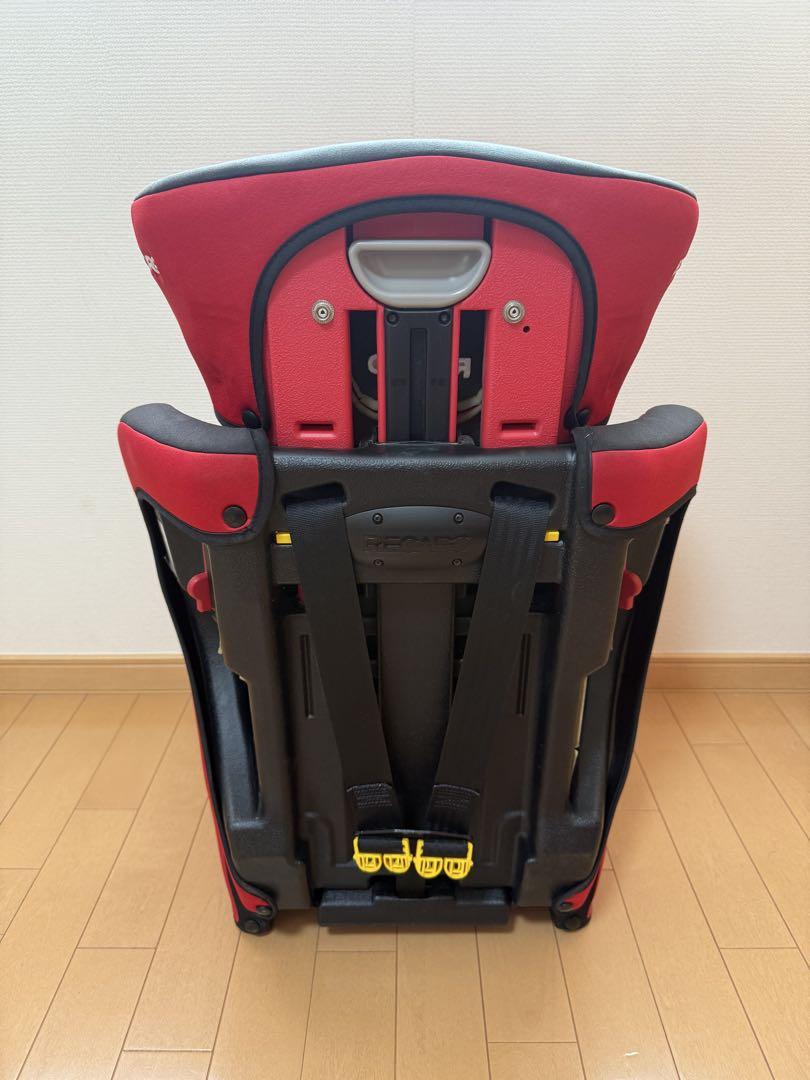 RECAROのスタートJ1 、レッド/ブラック　2脚セット
