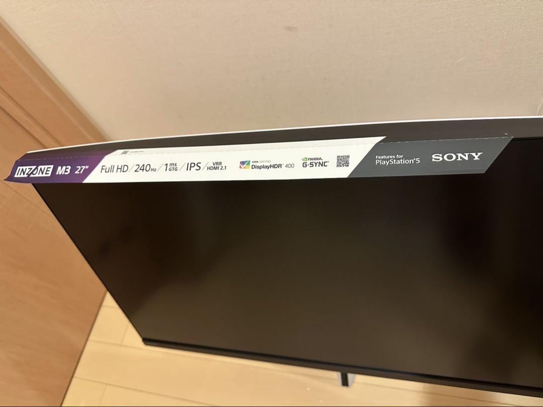 【ラストプライス】SonyINZONEM3 SDM-F27M30ゲーミングモニタ