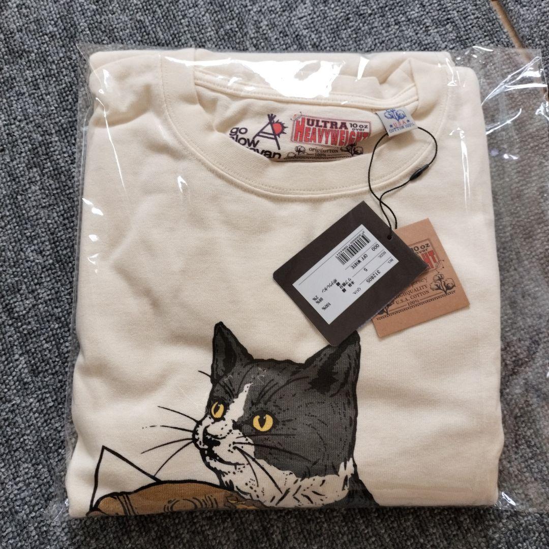 猫 Tシャツ go slow caravan ゴースローキャラバン タイ焼き