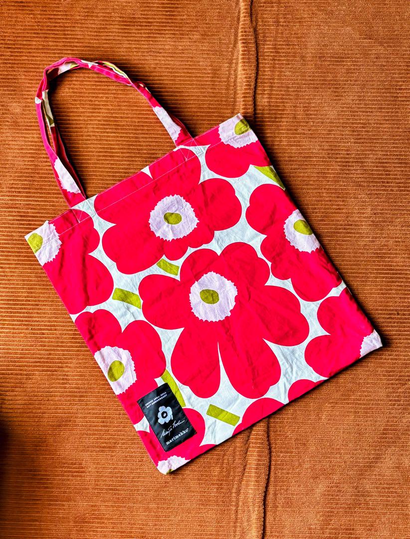 marimekko UNIKKO 50周年記念 トートバッグ　シルバーメダル