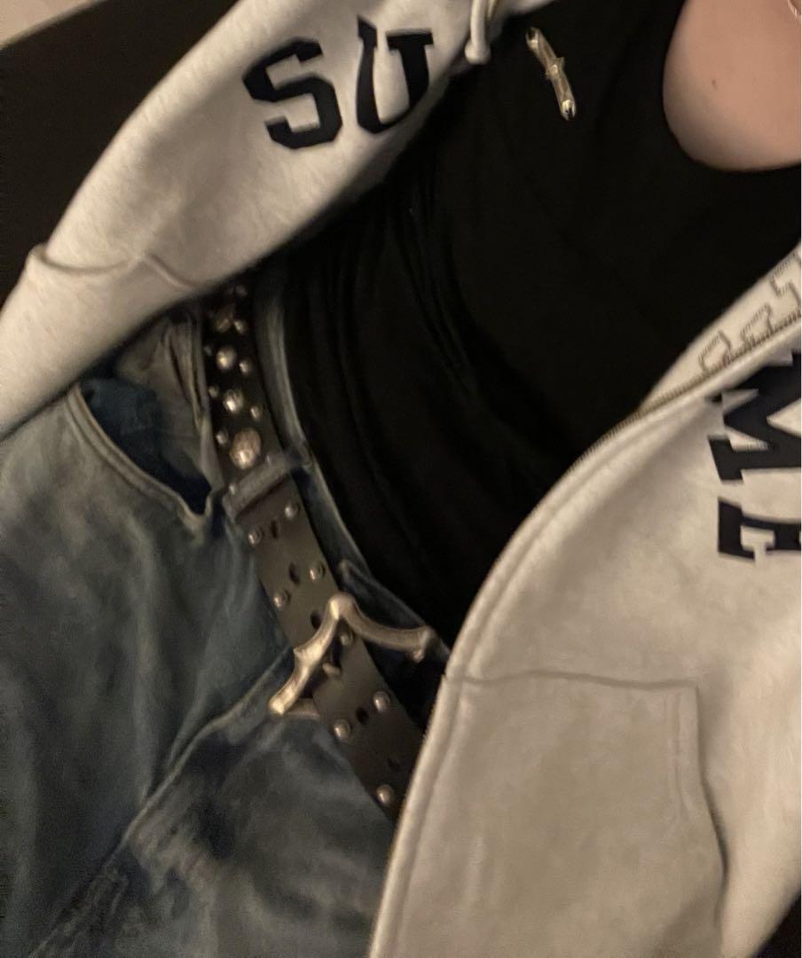 小物 THUG CLUB DRAGON BELT / BLK