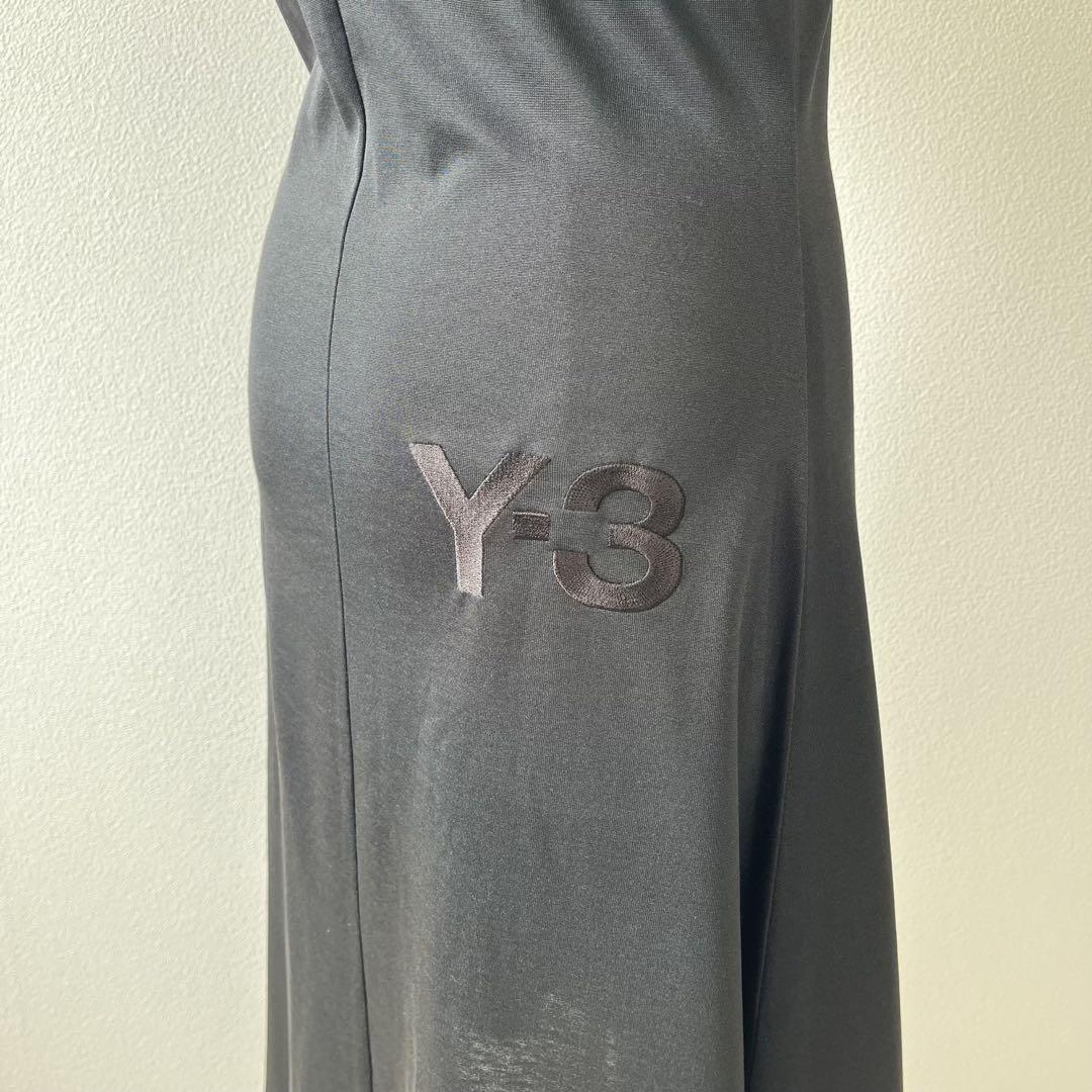 adidas Y-3 YOHJI YAMAMOTO ワンピース 刺繍ロゴ - メルカリ