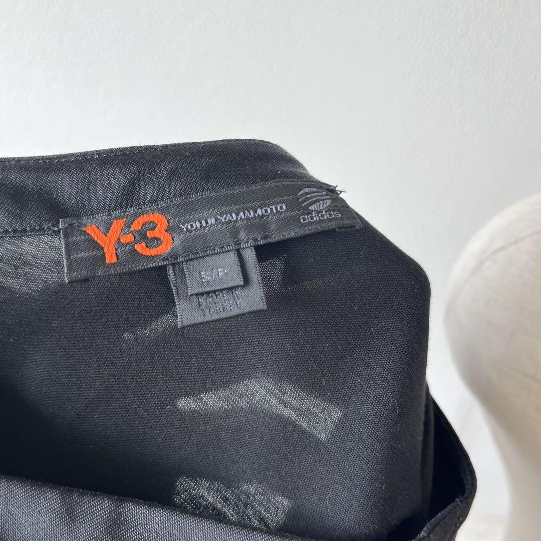 【美品】adidas Y-3 YOHJI YAMAMOTO ワンピース 刺繍ロゴ adidas Y-3 YOHJI YAMAMOTO ワンピース 刺繍ロゴ ワンピース